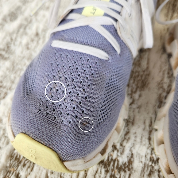 On Running "Cloudswift III 3" Sneakers Grey Gray Neon Yellow | Women's Size 9 - Picture 6 of 14